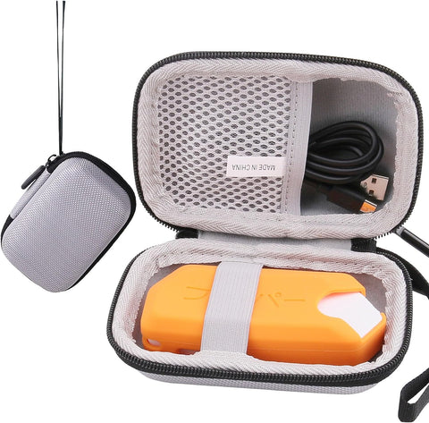 JINMEI Hard EVA Carrying Case Compatible with Flipper Zero Case. (Grey)