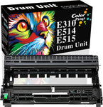 CP 1-Pack ColorPrint Compatible Drum Unit Replacement for Dell E310DW E310 Imaging E514 E515 E515dw Work with E515d E515DN E514DW C2KTH PVTHG 593-BBKD P7RMX Printer (12,000 Pages, Black)