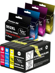 EASYPRINT Compatible Ink Cartridge Replacement for 952XL 952 XL (Upgraded Version Chips) Used for HP OfficeJet Pro 8710/8720/ 7740/7720/ 8210/8216/ 8702, (Black/Cyan/Magenta/Yellow, Total 4-Pack)