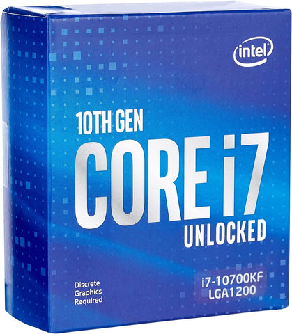 Intel Core i7-10700KF 3.80GHz LGA1200 Socket 125 Watt