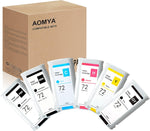 Aomya Compatible for HP 72 Ink Cartridge with Pigment Ink Replace for HP Designjet T610 T620 T770 T790 T1100 T1120 T1200 T1300 T2300