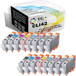 TG Imaging (16-Pack, 2 Set of 8-Colors) Compatible CLI42 Ink Cartridge Replacement for Canon PIXMA Pro-100 Pro-100S Pro100 Pro 100 Ink Printer