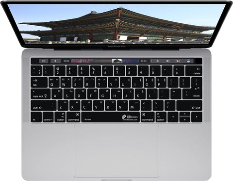KB Covers Korean QWERTY ISO Keyboard Cover with MacBook Pro Touch Bar (Late 2016) 19111