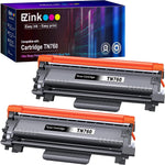 E-Z Ink (TM TN760 Compatible Toner Cartridges Replacement for Brother TN-760 TN730 TN-730 to Use with MFC-L2710DW MFC-L2750DW HL-L2350DW HL-L2370DW HL-L2395DW HL-L2390DW DCP-L2550DW (Black, 2 Pack)