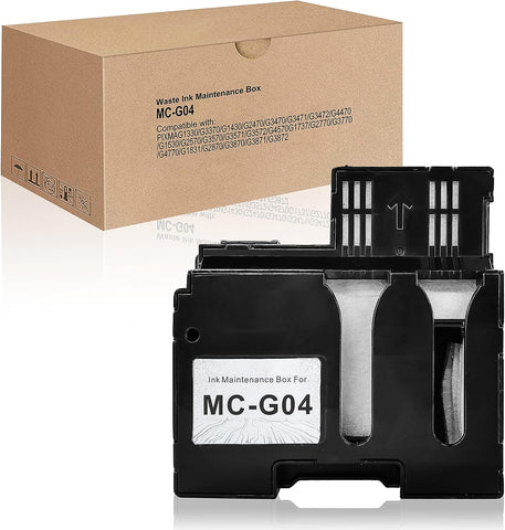 Aomya MC-G04 Ink Maintenance Tank with Chip MC G04 for Canon PIXMA G1330 G3370 G1430 G2470 G3470 G3471 G3472 G4470 Pritner Ink Waste Box