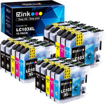 E-Z Ink (TM Compatible Ink Cartridge Replacement for Brother LC103 XL LC101 LC103XL LC101XL LC103BK Compatible with MFC-J870DW MFC-J6920DW MFC-J6520DW MFC-J450DW MFC-J470DW MFC-J470DW (15 Pack)