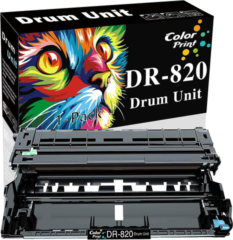 ColorPrint Compatible DR820 Drum Unit Replacement for Brother DR-820 DR 820 Imaging for TN850 TN880 Toner HL L5100DN L5200DW L6300DW MFC L5850DW L5900DW L6800DW DCP L5500DN L5650DN Printer (1-Pack)