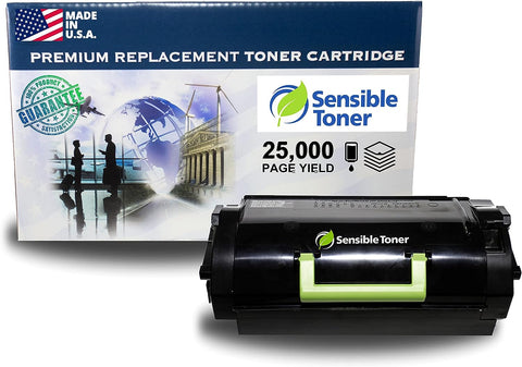 Sensible Toner, Lexmark 521H, 52D1H00, 25,000 Pages, Compatible Toner Cartridge for Lexmark MS810n MS710 MS711 MS810 MS810n MS810dn MS811 MS811dn MS812, Made in The USA