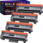 E-Z Ink (TM Compatible Toner Cartridge Replacement for Brother TN760 TN-760 TN730 to Use with HL-L2350DW HL-L2395DW HL-L2390DW HL-L2370DW MFC-L2750DW MFC-L2710DW DCP-L2550DW (Black,4 Pack)