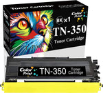 ColorPrint Compatible Toner Cartridge Replacement for Brother TN350 TN-350 TN 350 for Intellifax 2820 2920 MFC-7220 MFC-7820N HL-2030 HL-2040 HL-2070N HL-2037E DCP-7010 DCP-7020 Printer (Black,1-Pack)