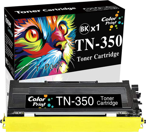 ColorPrint Compatible Toner Cartridge Replacement for Brother TN350 TN-350 TN 350 for Intellifax 2820 2920 MFC-7220 MFC-7820N HL-2030 HL-2040 HL-2070N HL-2037E DCP-7010 DCP-7020 Printer (Black,1-Pack)