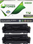 Renewable Toner Compatible Toner Cartridge High Yield Replacement for Canon 055H CRG-055H ImageClass LBP664 MF741 MF743 MF745 MF746 (Yellow, 2-Pack)