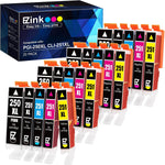 E-Z Ink (TM Compatible Ink Cartridges Replacement for Canon 250 251 XL PGI-250XL CLI-251XL to use with Pixma MX922 MX920 MG5520 MG7520 IX6820 IP8720 MG6620 MG6320 MG7120 (20 Pack)