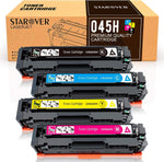 STAROVER Compatible Toner Cartridges Replacement for Canon 045 045H CRG-045H Toner for Canon Color imageCLASS MF634Cdw MF632Cdw LBP612Cdw LBP612C LBP612 MF632 MF632C 634C MF634 Laser printer (4 Pack)