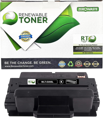 Renewable Toner Compatible Toner Cartridge High Yield Replacement for Samsung MLT-D205L D205L Printers ML-3312ND ML-3712ND ML-3712DW SCX-5639FR SCX-5739FW SCX-4835FR SCX-4835FD