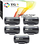 5-Pack TG Imaging (S2810, 5xBlack) Compatible S2810dn Toner Cartridge Replacement for Dell 2810 S2810 S2810DN S2815DN H815DW S2810X Printer (593-BBMF)