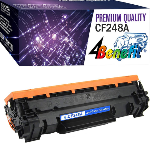 4Benefit Compatible for HP 48A CF248A Toner Cartridge HP48A (1-Pack) for HP Laser-Jet M29W M28W Toner Cartridge Laser Printer (New Chip)