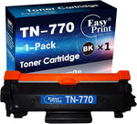 EASYPRINT Compatible TN770 Toner Cartridge Replacement for TN-770 for Brother HL-L2370DW MFC-L2750DW HL-L2370DWXL MFC-L2750DWXL Printer (Black, 1-Pack)