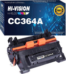 HI-Vision Compatible CC364A Toner Cartridge Replacement for HP 64A 364A CC364X 364X 64X Work with P4014dn P4014n P4015dn P4015n P4015tn P4015x P4515n P4515tn P4515x P4515xm Printer (Black)