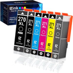 E-Z Ink (TM Compatible Ink Cartridge Replacement for Canon PGI-270XL CLI-271XL PGI 270 use with TS9020 TS8020 MG7720 Printer (1 Large Black, 1 Small Black, 1 Cyan, 1 Magenta, 1 Yellow, 1 Gray) 6 Pack