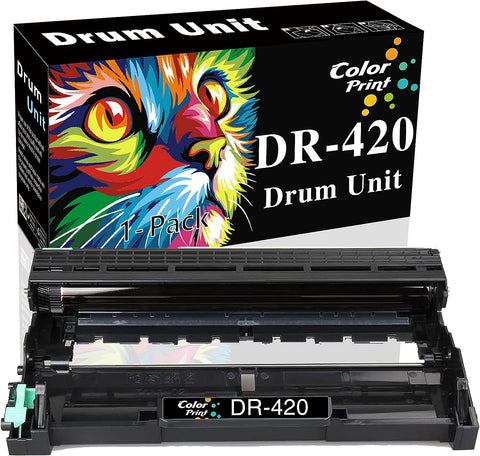 ColorPrint 1-Pack Compatible Drum Unit Replacement for Brother DR-420 DR420 Imaging Unit for TN420 Toner TN450 HL-2270DW HL-2280DW HL-2230 HL-2240 HL-2240D MFC-7860DW MFC-7360N DCP-7065DN Printer