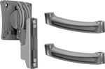 Lorell Mounting Adapter Space-Saver Triple-Monitor Upgrade Kit, Gray