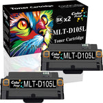 ColorPrint Compatible MLT-D105L Toner Cartridge Replacement for Samsung 105L MLTD105L MLT D105L for SCX-4623F SCX-4623FW ML-1915 ML-1910 ML-2525W ML-2525 SF-650P Printer (2-Pack,High-Yield Black)