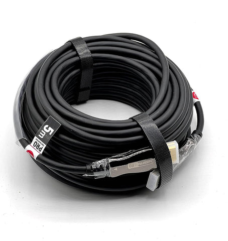 8K HDMI 2.1 Cable Fiber Optic. Ultra High Speed 48Gbps. AOC Support HDR, eARC, HDCP 2.3, 8K@60Hz, 4K@120Hz. Active Optical Cable Compatible RTX3090, Xbox Series X, PS5 (164 feet | 50 Meter)