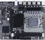 X58 PC Motherboard, LGA 1366 Motherboard 2 DDR3, Gaming Motherboard Support ECC Memory USB2.0 SATA Port PCB Motherboard for Desktop Computer