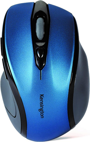Kensington Pro Fit Mid-Size Wireless Mouse, Sapphire Blue (K72421AM)