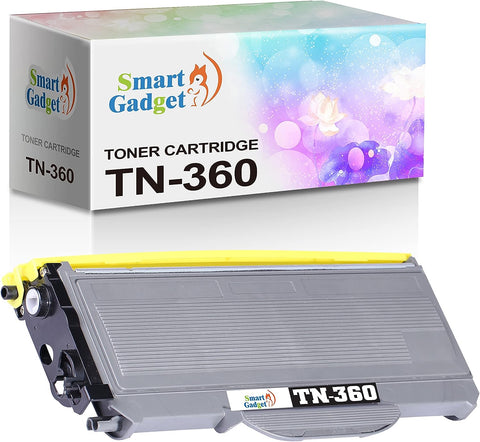 Smart Gadget 1_Pack Compatible Toner Cartridge Replacement TN360 | Use with HL-2140 HL-2150N DCP-7030 DCP-7040 MFC-7840W MFC-7340 MFC-7440N Printers