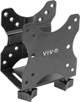 VIVO Adjustable Thin Client Mini PC Mount Bracket, CPU VESA Under Desk and Monitor Arm Computer Holder, Black, MOUNT-PC05C