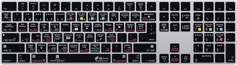 KBCovers - Keyboard Cover for Lightroom fits Apple Magic Keyboard with Num Pad