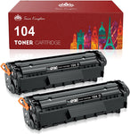 Toner Kingdom Compatible Toner for Canon Cartridge 104 CRG104 Imageclass MF4350D D420 MF4370DN MF4150 D480 MF4270 MF4690 FAXPHONE L90 L120 Laser Printer (Black, 2-Pack)