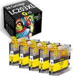 ColorPrint Compatible LC-203 Ink Cartridge Replacement for Brother LC203XL LC203 LC-203XL Used for MFC-J4320DW MFC-J4420DW MFC-J4620DW MFC-J5520DW MFC-J5620DW MFC-J5720DW Printer (5-Pack, 5X Yellow)