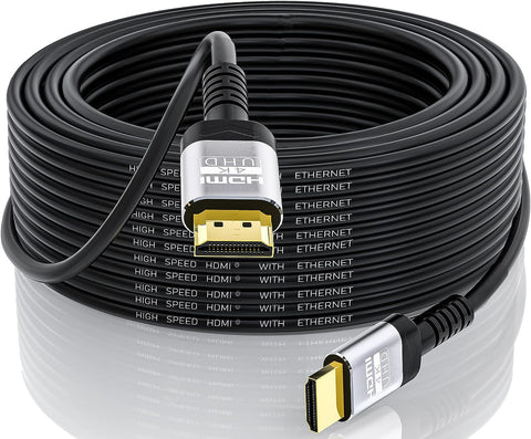 Soonsoonic 4K HDMI Cable 30 Ft | 18Gbps Ultra High Speed HDMI 2.0 Cable & 4K@60Hz HDR 3D ARC HDCP2.2 Ethernet HDMI Cord | for UHD TV Monitor Laptop Xbox PS4/PS5 ect (9.1m)