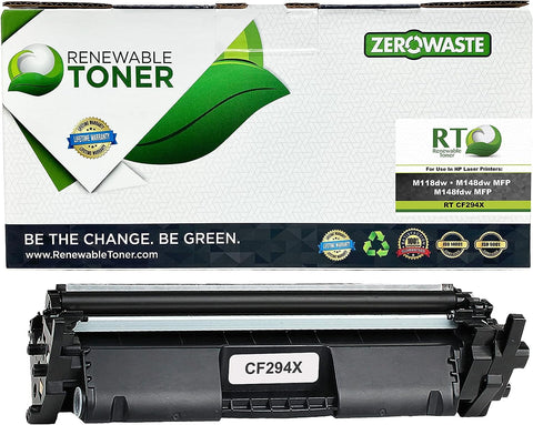 Renewable Toner 94X High Yield Replacement for HP 94X CF294X | HP Laser Pro M118 M118dw MFP M148dw M148fdw | 94X CF294X Printer Ink Cartridge