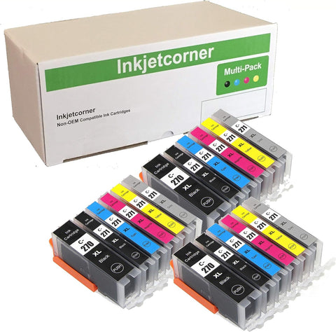 Inkjetcorner Compatible Ink Cartridges Replacement for PGI-270XL CLI-271XL PGI 270 CLI 271 for use with TS9020 MG7720 TS8020 TS9000 (18-Pack)