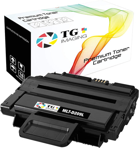 1-Pack TG Imaging Compatible Toner Cartridge Replacement for Samsung MLTD209L MLT-D209L (5,000 Page Per Cartridge) for ML-2855 SCX-4824 SCX-4828 Toner Printer