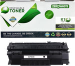 Renewable Toner Compatible High Yield Universal MICR Toner Cartridge Replacement for HP Q7553X 53X Laser Printers M2727 MFP P2015