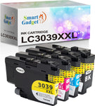 Smart Gadget LC3039 Replacement For Cartridge Ink LC 3039 Color SET (BCYM) use with MFC-J6945DW,MFC-J6545DW, MFC-J5845DW XL, MFC-J6545DW XL (1Black,1Cyan,1Yellow,1Magenta, 4 Pack) Multicolor Small