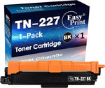 EASYPRINT (1-Pack, Black) Compatible TN-227 Toner Cartridge TN-227 Black Used for Brother HL-L3210CW L3230CDW L3710CDW L3270CDW DPC-L3550CDW MFC-L3710CW L3750CDW L3770CDW Printer