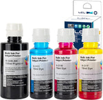 LCL Compatible Ink Bottle Replacement for HP 32XL 32 XL 31 1VV24AN 1VU26AN 1VU27AN 1VU28AN Smart Tank 455 457 502 514 517 532 551 555 559 570 571 617 651 655 7301 (4-Pack Black Cyan Magenta Yellow)