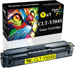 ColorPrint Compatible Toner Cartridge Replacement for Samsung CLT-504S CLT-Y504S CLT504S 504S Used for Xpress C1810W C1860FW CLX-4195 CLX-4195N 4195FW CLP-415N CLP-415NW Printer (1-Pack, Yellow)