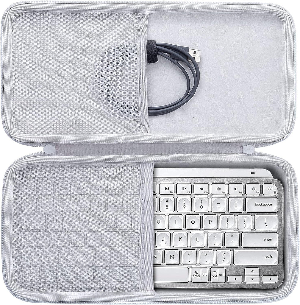 Aenllosi Hard Carrying Case Compatible with Logitech MX Keys Mini