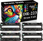 4-Pack ColorPrint Compatible Drum Unit Replacement for Brother DR223CL 223CL DR-223CL Work with HL-L3210CW HL-L3230CDW HL-L3270CDW HL-L3290CDW HL-L3710CW HL-L3750CDW HL-L3770CDW Printer (Drum Only)