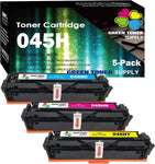 (3 Pack, Cyan Yellow Magenta) GTS Compatible 045H Toner Cartridge CRG-045H 045 Canon045H Replacement for Color imageCLASS MF634 MF632 LBP612 Laser Printer