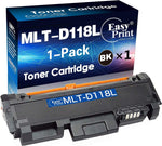 EASYPRINT Single Compatible D118L Toner Cartridge, Replacement for MLT-D118L T118L Used for Samsung Xpress M3065FW, Xpress M3015DW, (Total 1-Black Pack)