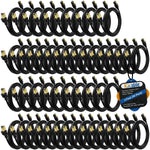 Cat 7 Ethernet Cable 2 Feet (50 Pack), Multi Pack High Speed Internet Cord, CAT7 RJ45 LAN Network Cable, Triple Shielding SFTP 10Gbps 600Mhz Patch Cable, Compatible with CAT6A CAT6 CAT5E CAT5 Cable