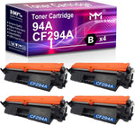 MM MUCH & MORE Compatible Toner Cartridge Replacement for HP 94A 294A CF294A to use for HP M118dw M148dw M148fdw M149fdw M118 M148 Printers (4-Pack, Black)